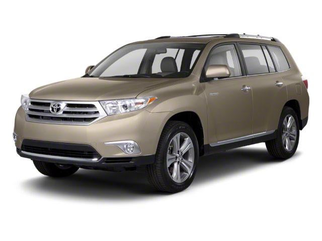 2012 Toyota Highlander FWD 4dr V6 Limited (Natl) in Sandy Beach Metallic — front three-quarter view