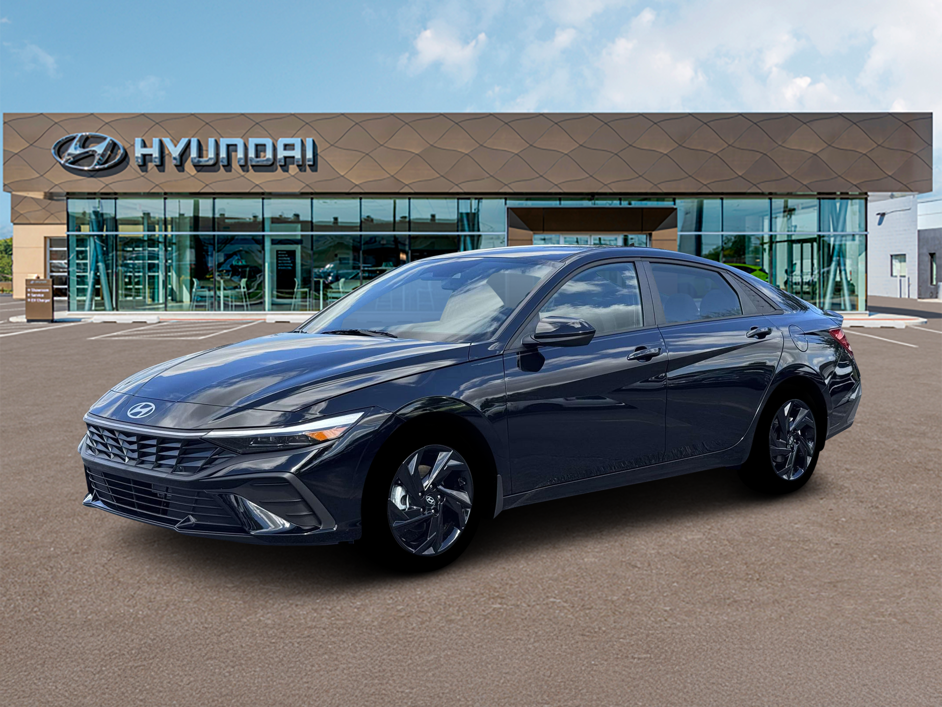 2026 Hyundai ELANTRA — side profile view